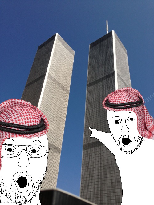 Twin Towers | image tagged in twin towers | made w/ Imgflip meme maker