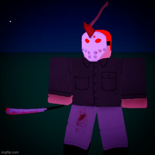Halloween avatar I made (Jason Voorhees) | made w/ Imgflip meme maker