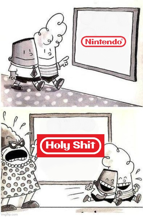 New from holy shit. It's wii are resorting to violence. For the Nintendo Wii! Includes 12 deaths. Make sure to help them | image tagged in captain underpants bulletin | made w/ Imgflip meme maker