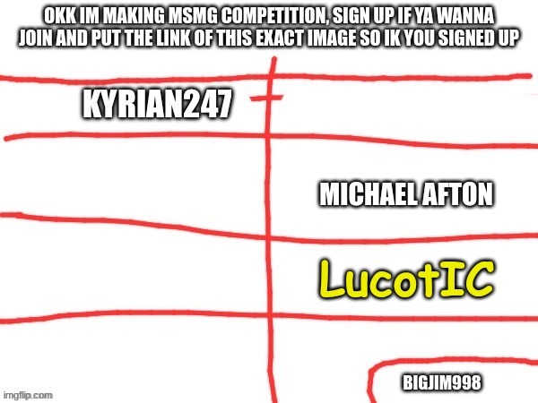 MICHAEL AFTON | made w/ Imgflip meme maker