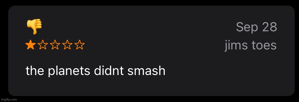 random solar smash review | made w/ Imgflip meme maker