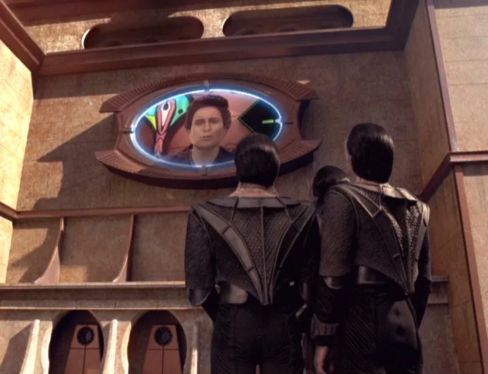 High Quality Weyoun Addressing Cardassia Blank Meme Template