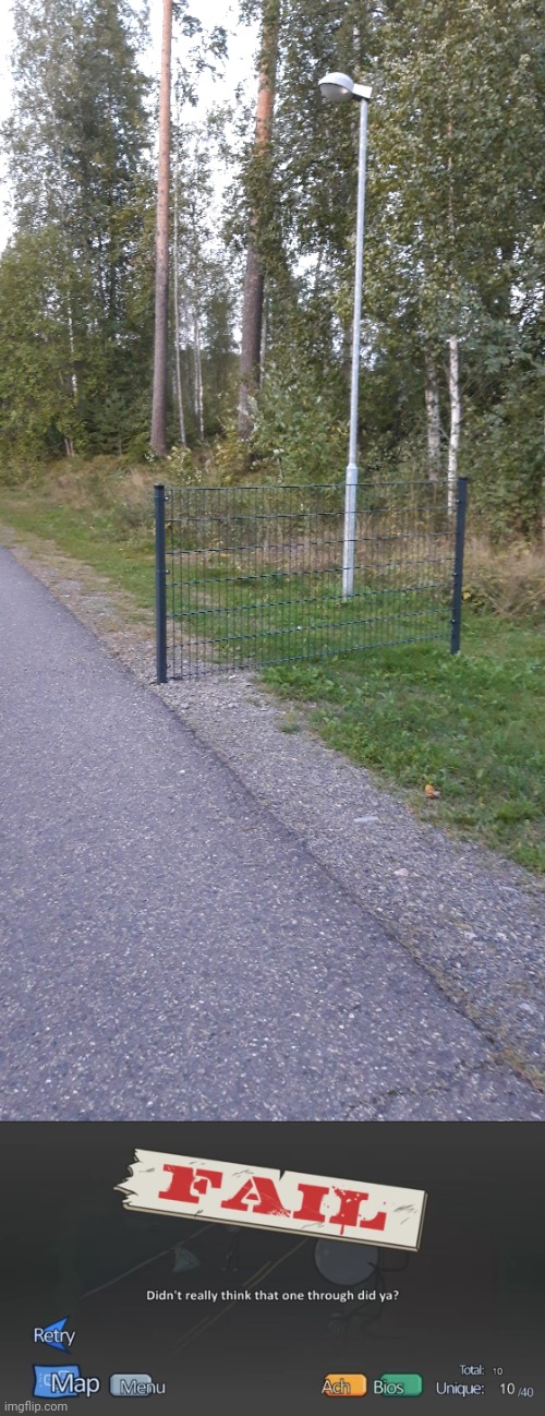 Fence installation fail | image tagged in didn't really think,fence,fences,you had one job,installation,memes | made w/ Imgflip meme maker