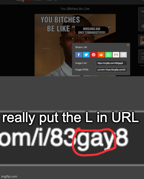 really put the L in URL | made w/ Imgflip meme maker