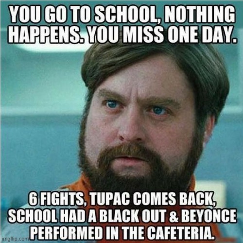 just the way it tends to go lol | image tagged in funny,missed day,school meme | made w/ Imgflip meme maker
