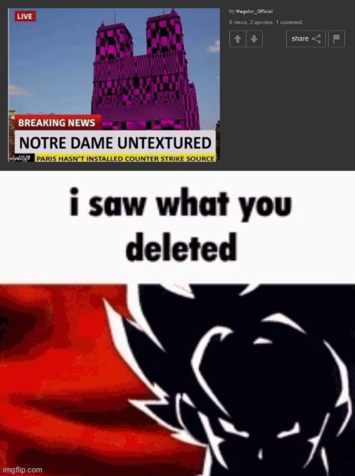 image tagged in i saw what you deleted | made w/ Imgflip meme maker