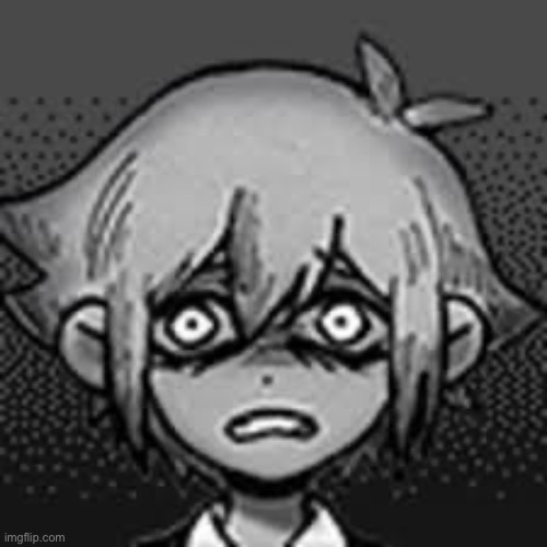 Basil afraid omori | image tagged in basil afraid omori | made w/ Imgflip meme maker