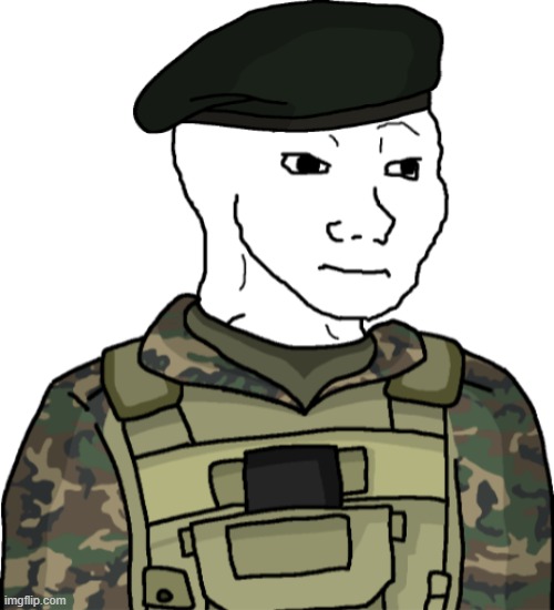 Wojak Neutral Eroican Leader | image tagged in wojak neutral eroican leader | made w/ Imgflip meme maker