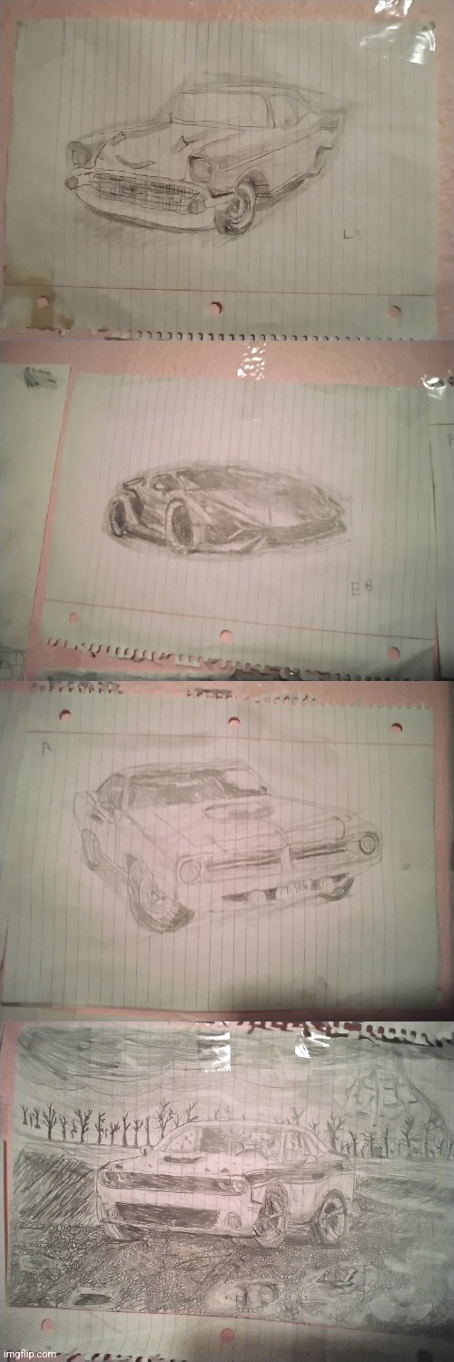 Some cool car drawings I have :> | made w/ Imgflip meme maker