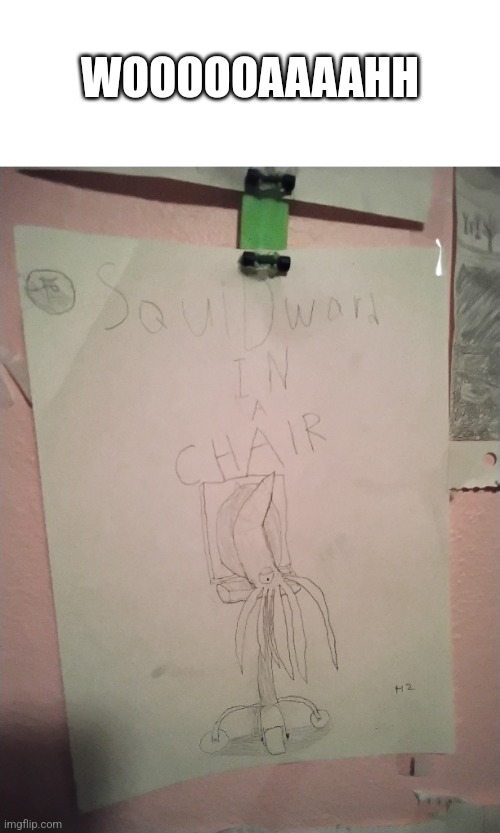 Squidward in a chair | WOOOOOAAAAHH | made w/ Imgflip meme maker