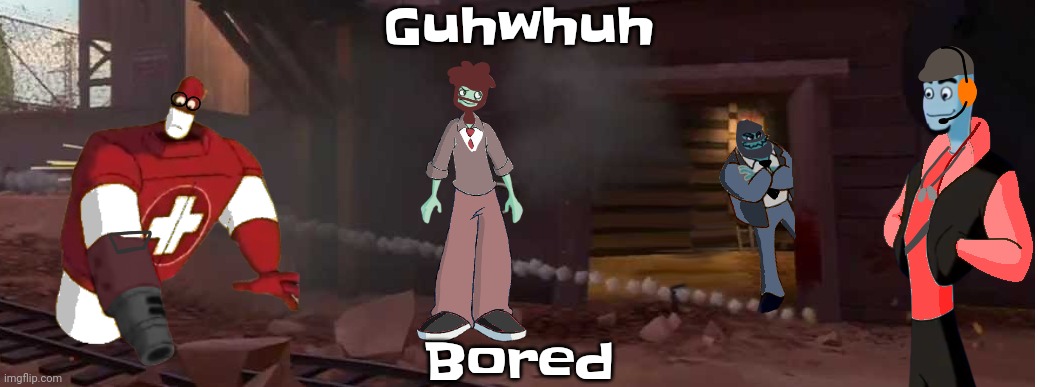 A | Guhwhuh; Bored | image tagged in least epic gaming night | made w/ Imgflip meme maker