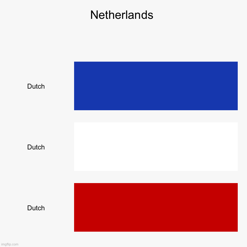 Netherlands | Dutch, Dutch, Dutch | image tagged in charts,bar charts | made w/ Imgflip chart maker