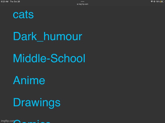 Lmfao Maria is a middle school anime fan, look at her followed streams | made w/ Imgflip meme maker