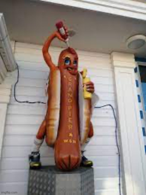 Look at the size of that hotdog | made w/ Imgflip meme maker