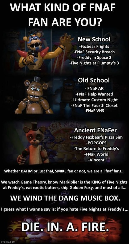 Im an ancenit FAnfer, I remember how cool popgoes looked.. | image tagged in fnaf,oh wow are you actually reading these tags | made w/ Imgflip meme maker