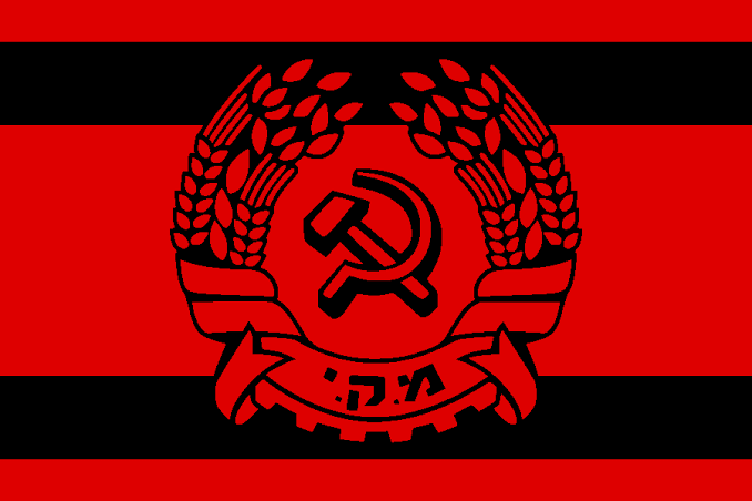 Socialist State of Israel and Palestine (SSIP) flag Blank Meme Template