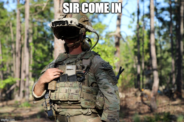 SIR COME IN | made w/ Imgflip meme maker