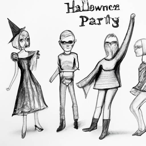 Halloween costume party Blank Meme Template