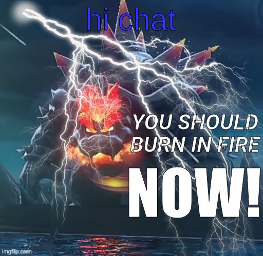 Anger | hi chat | image tagged in anger | made w/ Imgflip meme maker