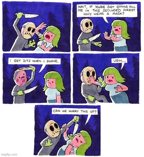Kill Me Now | image tagged in comics | made w/ Imgflip meme maker