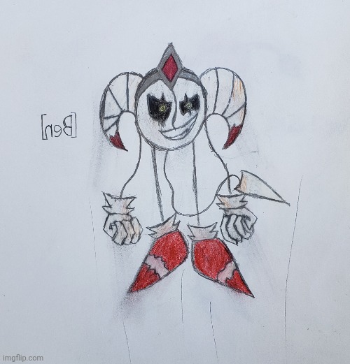Chaos D-Sides Concept (Reupload) | image tagged in fnf,sonic exe,drawing | made w/ Imgflip meme maker
