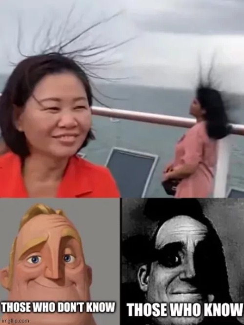 they are fine... probably | image tagged in memes,funny memes,thunderstorm,hair,mr incredible becoming uncanny | made w/ Imgflip meme maker