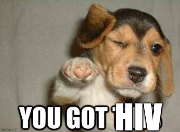 You got this | HIV | image tagged in you got this | made w/ Imgflip meme maker