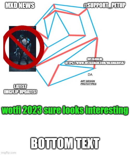 hmmmm | wotfi 2023 sure looks interesting; BOTTOM TEXT | image tagged in mxd news temp remastered,wotfi | made w/ Imgflip meme maker