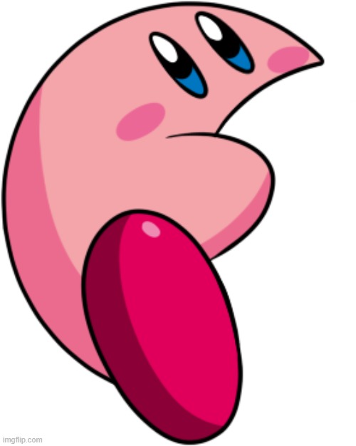 Melon kirby | image tagged in melon kirby | made w/ Imgflip meme maker