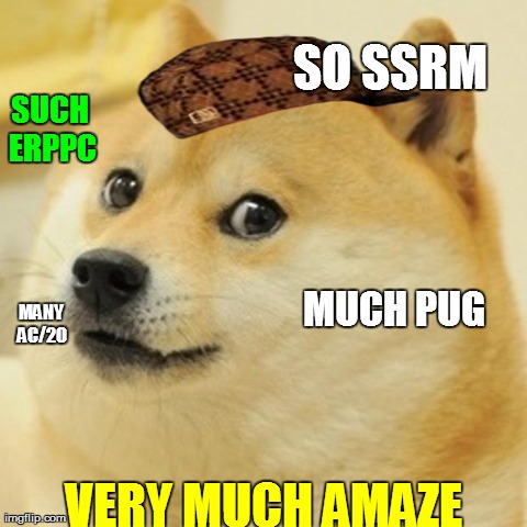 Doge Meme | SUCH ERPPC VERY MUCH AMAZE MUCH PUG SO SSRM MANY AC/20 | image tagged in memes,doge,scumbag | made w/ Imgflip meme maker