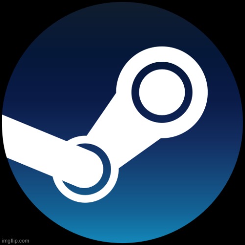 Steam icon logo | image tagged in steam icon logo | made w/ Imgflip meme maker