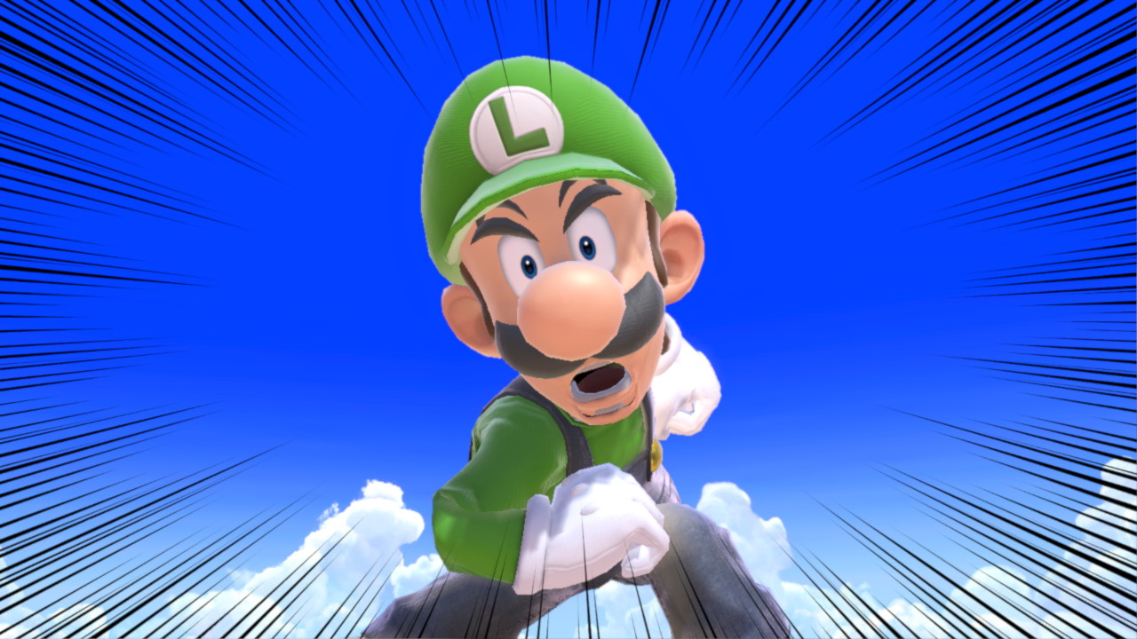 luigi furious Blank Meme Template