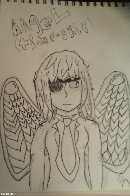 ight some background: im re drawing one of my old charaters (got into drawing ppl 3 monthes ago) an shes like this drunkerd ange | made w/ Imgflip meme maker