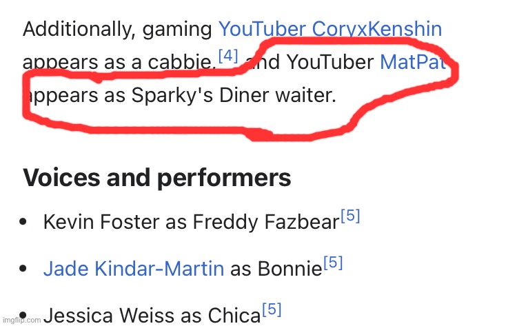 Omfg matpat is in the fnaf movie | made w/ Imgflip meme maker