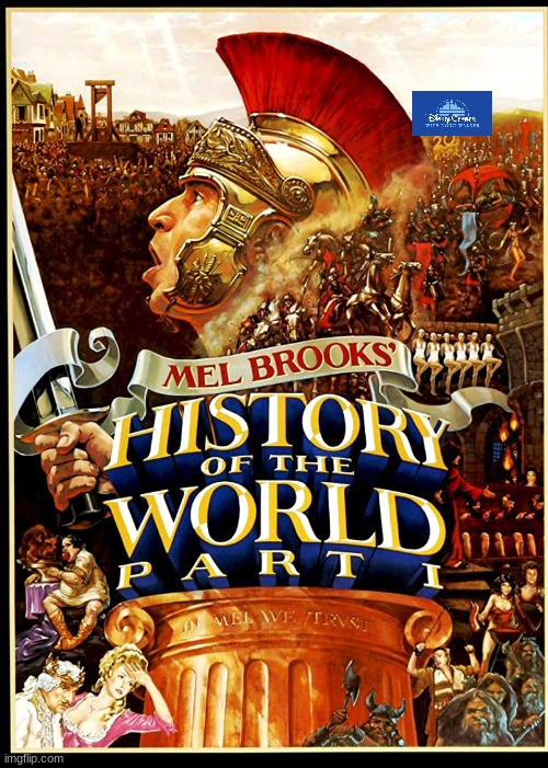 disneycember: history of the world part I | image tagged in 80s movies,disneycember,nostalgia critic,movie reviews,20th century fox | made w/ Imgflip meme maker