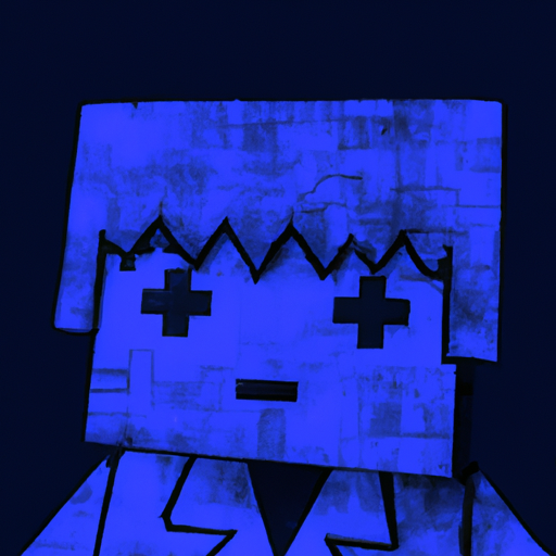 High Quality Roblox character in minecraft world while WW3 is going on Blank Meme Template