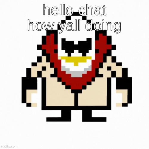 Stan_Smith's (formerly Dr.Eggman's) AI Temp | hello chat
how yall doing | image tagged in dr eggman ai temp | made w/ Imgflip meme maker