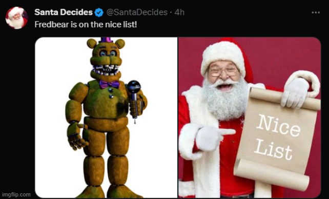 GUYS I DID IT!!! | image tagged in freddybearfnaf,fnaf | made w/ Imgflip meme maker