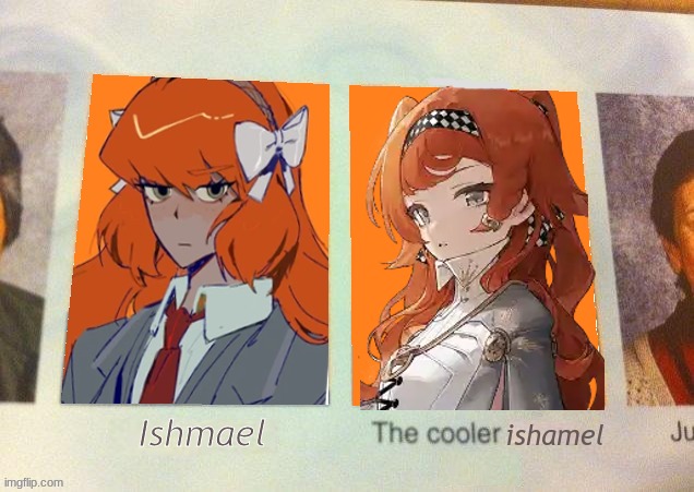 The Cooler Fishmael (To celebrate the release of Reverse: 1999 in the west) | image tagged in limbus_company,reverse_1999 | made w/ Imgflip meme maker