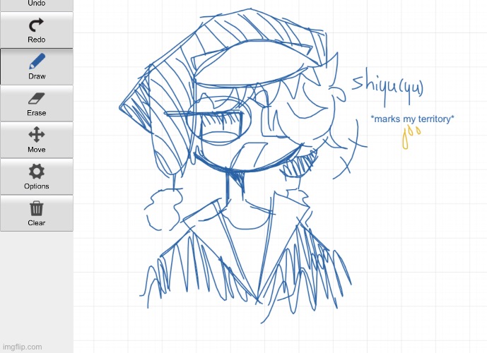 Some doodle I drew on whiteboard (I didn’t draw those yellow things) | made w/ Imgflip meme maker