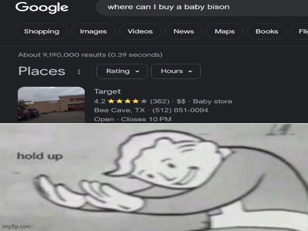 Baby bison are adorable | image tagged in bison,fallout hold up | made w/ Imgflip meme maker