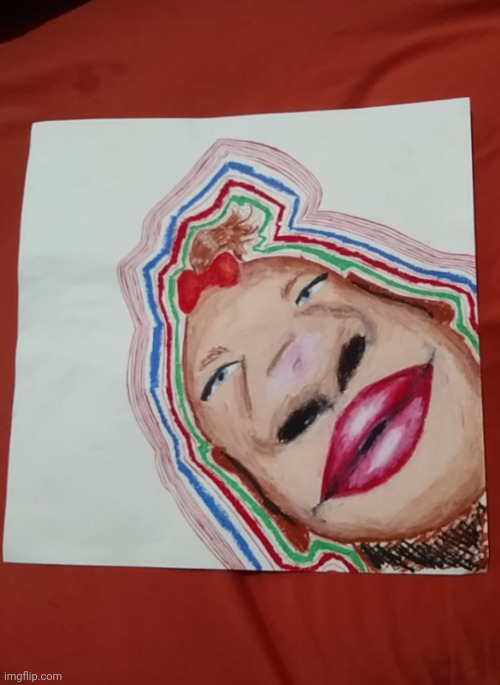 made my dad a white girl what yall think? | made w/ Imgflip meme maker