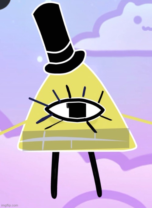 MATERIAL GWORL | image tagged in lol,bill cipher,it's funny how dumb you are bill cipher | made w/ Imgflip meme maker