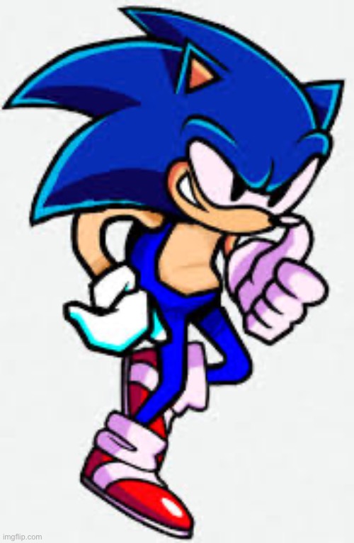 Unmajin sonic | image tagged in unmajin sonic | made w/ Imgflip meme maker