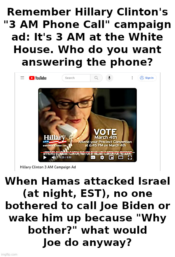 Hillary Clinton's "3 AM Phone Call" Campaign Ad | image tagged in hillary clinton,3 am phone call,campaign,ad,joe biden,sleeping | made w/ Imgflip meme maker