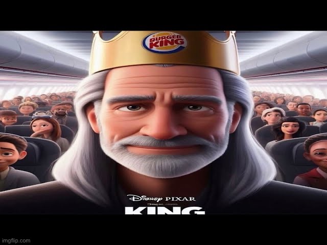 Disney Pixar king | image tagged in disney pixar king | made w/ Imgflip meme maker