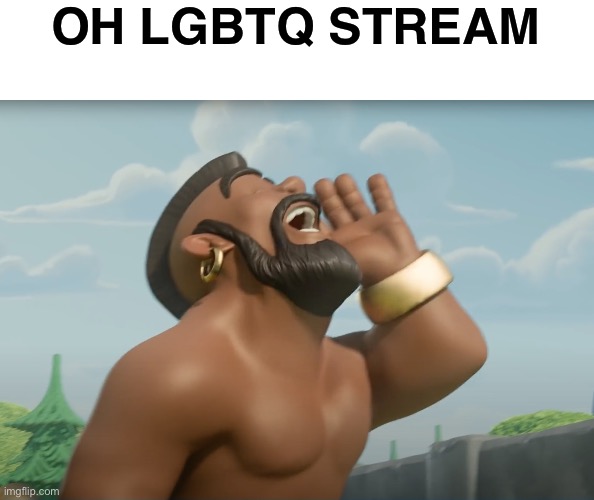 hog ridaaaa | OH LGBTQ STREAM | image tagged in hog ridaaaa | made w/ Imgflip meme maker