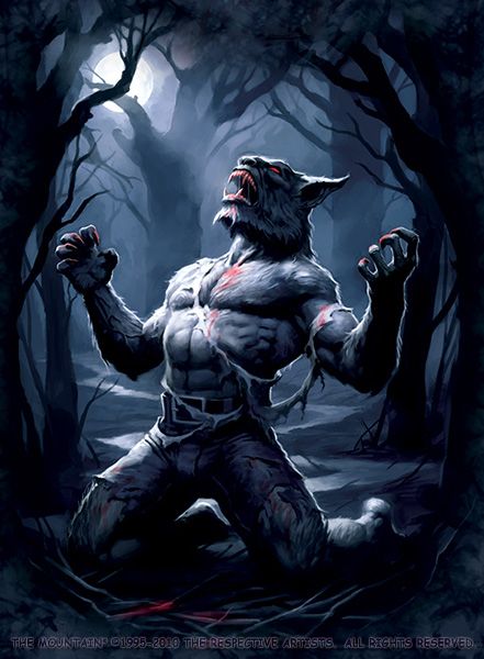 Werewolf Ripping Shirt Blank Meme Template