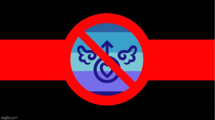 Official Anti shota association flag | image tagged in anti shota flag | made w/ Imgflip meme maker