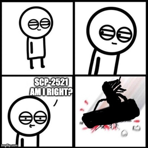 I tried my best to draw the shadow guy | image tagged in scp-2521,scp | made w/ Imgflip meme maker